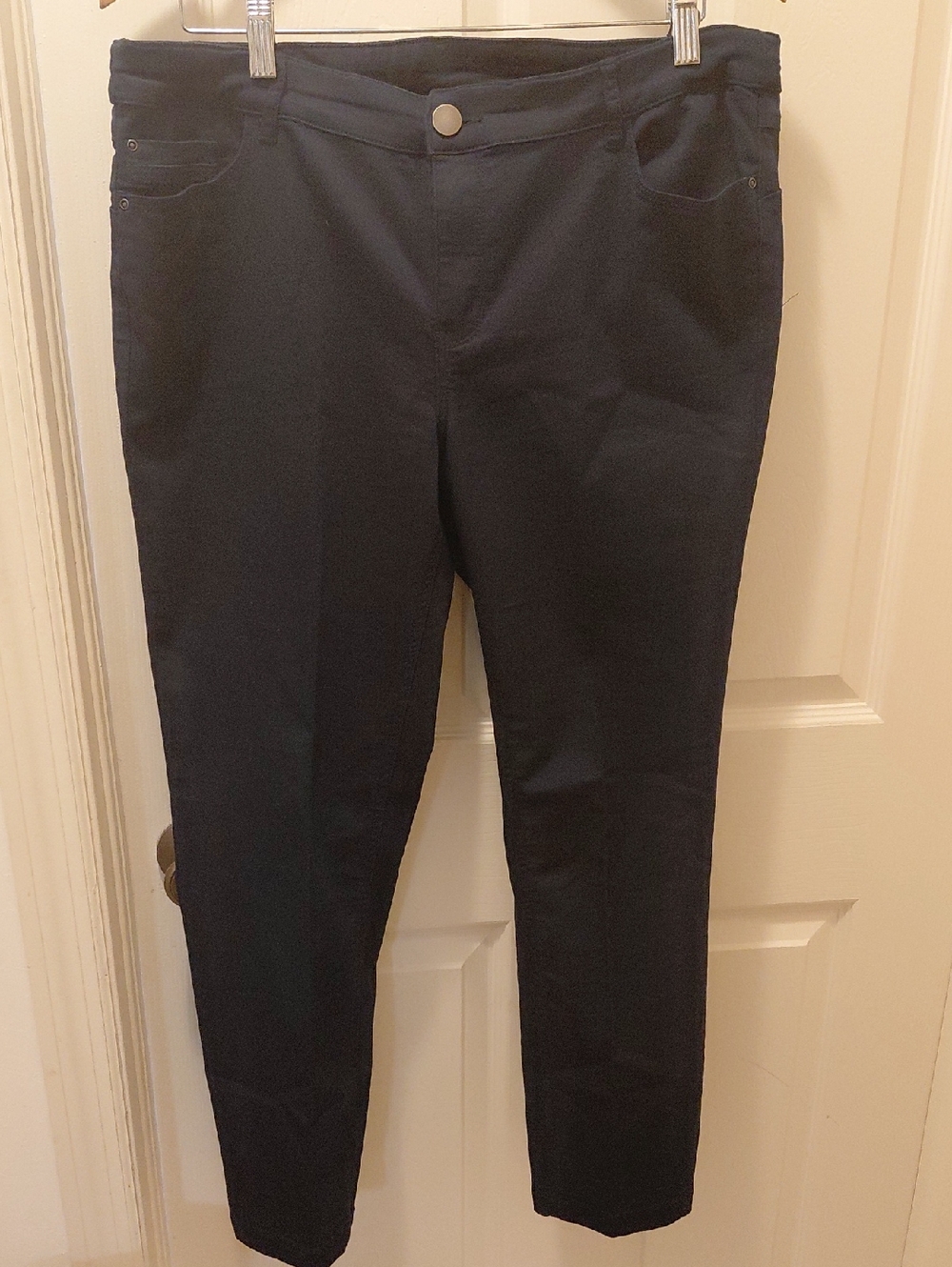 Christopher & Banks  Navy Stretch Chinos